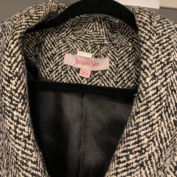 Oversized Tweed Dress Coat - Picture 4 of 4